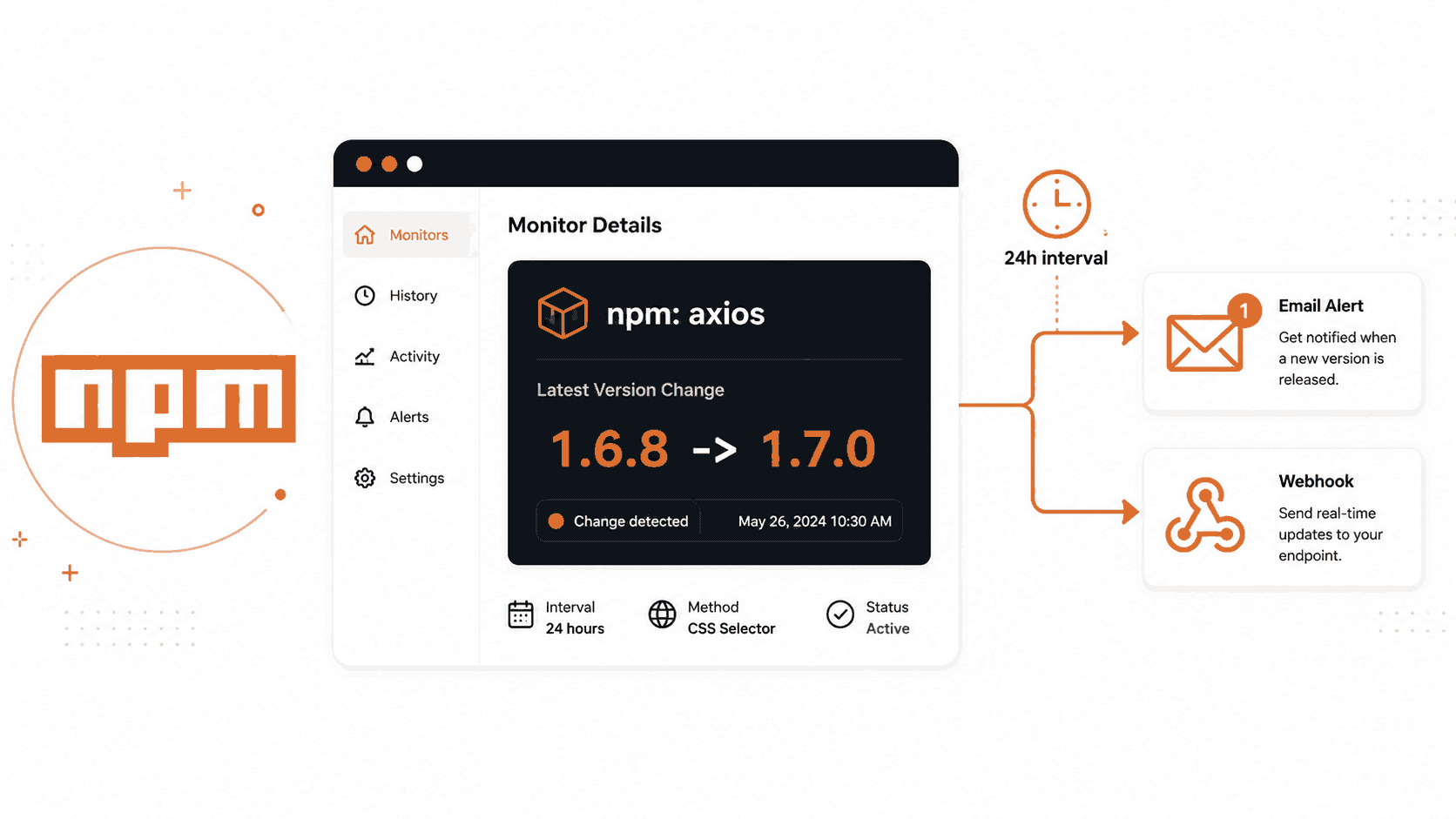 How to Track NPM Package Version Changes Automatically
