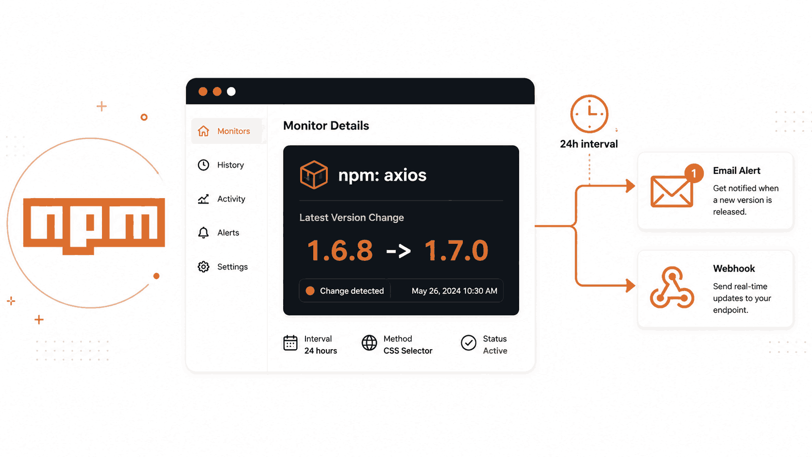 How to Track NPM Package Version Changes Automatically